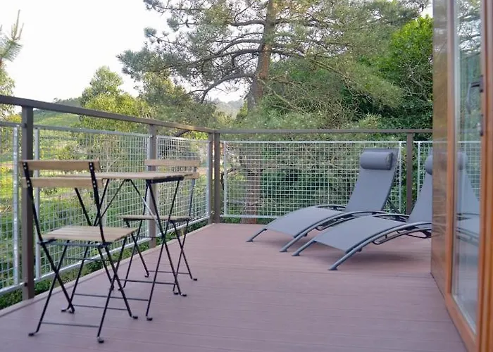 Mirador De ézaro Camping Arcos (A Coruna)